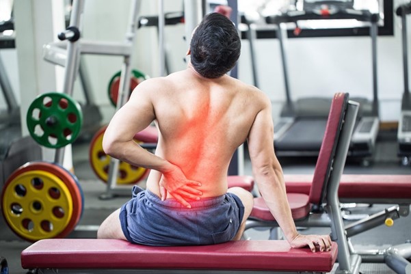 Back pain at the gym